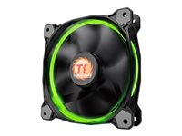 THERMALTAKE Riing 14 LED RGB Set of 3 high performance casefan 3 pieces 140x140x25mm RGB LED Noise 28.1 dBA with LNC