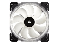 CORSAIR HD120 RGB Individually Adressable Static Pressure LED Fan with controller