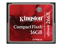 KINGSTON Ultimate CFCard 16GB CompactFlash 266x w/Recovery s/w