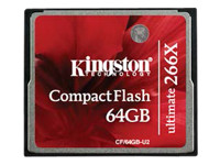 KINGSTON 64GB Ultimate CompactFlash 266x w/Recovery s/w