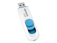 ADATA 8GB USB Stick C008 Slider USB 2.0 white blue