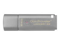 KINGSTON 64GB USB 3.0 DT Locker+ G3 w/Automatic Data Security