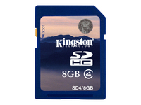 KINGSTON SDHCCard 8GB SDcard 2.0 SDHC highspeed class 4