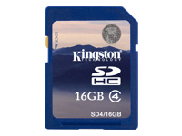 KINGSTON SDHCCard 16GB SDcard 2.0 SDHC highspeed class 4