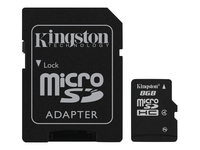 KINGSTON MicroSD HCCard 8GB SDcard 2.0 SDHC highspeed class 4