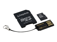 KINGSTON 4GB microSDHC Mobility Kit incl USB + SD Adapter