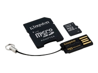 KINGSTON 16GB microSDHC Mobility Kit incl USB + SD Adapter