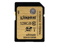 KINGSTON 128GB SDXC Class 10 UHS-I Ultimate Flash Card