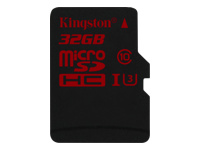 KINGSTON 32GB microSDHC UHS-I speed class 3 Single Pack w/o Adapter