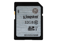 KINGSTON 32GB SDHC Class10 UHS-I 45MB/s Read Flash Card