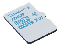 KINGSTON 16GB microSDHC UHS-I U3 Action Card 90R/45W + SD Adapter